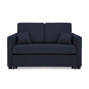 Niebieska 2-osobowa sofa rozkładana Vivonita Brent