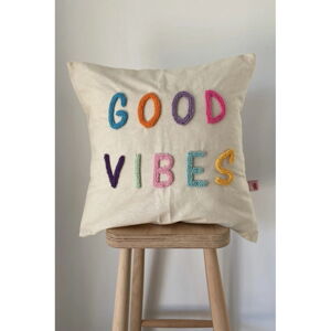 Poszewka na poduszkę 45x45 cm Good Vibes – Oyo home
