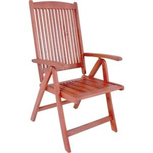 Ogrodowe krzesło składane z drewna eukaliptusowego ADDU Hochlehner