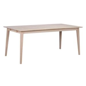 Lakierowany matowy stół z drewna dębowego Rowico Mimi, dł. 180 cm