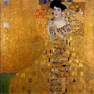 Reprodukcja obrazu Gustava Klimta Adele Bloch-Bauer I, 80x80 cm