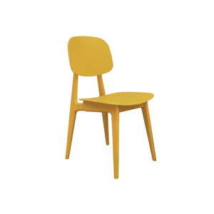 Żółte krzesło Leitmotiv Vintage