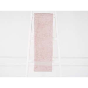 Jasnoróżowy ręcznik bawełniany Madame Coco Ethel, 90x150 cm