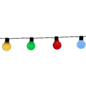 Girlanda świetlna LED odpowiednia na zewnątrz Best Season Colour Party, 16 lampek