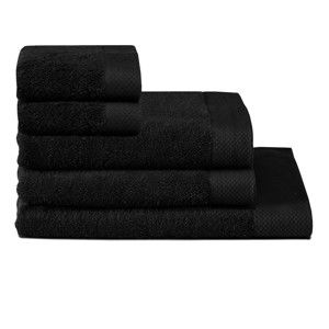 Zestaw 5 ręczników Pure Black