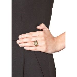Damski pierścionek w złotym kolorze NOMA Ingrid