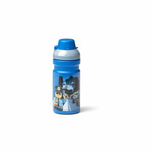 Dziecięca niebieska butelka na wodę LEGO® City, 390 ml