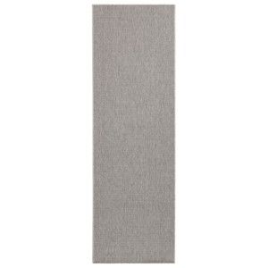 Szary chodnik BT Carpet Sisal, 80x450 cm