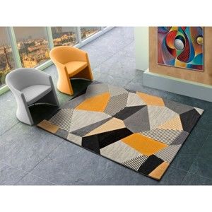 Pomarańczowo-szary dywan Universal Gladys Sarro, 140x200 cm