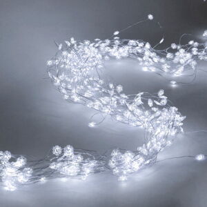 Biały łańcuch świetlny LED, 480 lampek - Unimasa