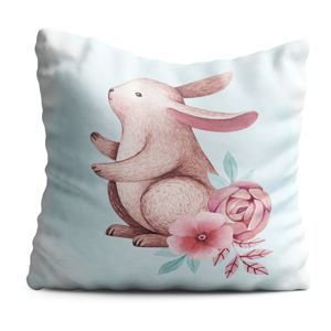 Poduszka dziecięca OYO Kids Cute Rabbit, 40x40 cm