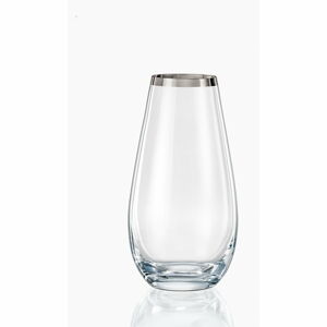 Szklany wazon Crystalex Frost, wys. 13 cm