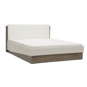 Białe łóżko 2-osobowe Mazzini Beds Dodo, 140x200 cm