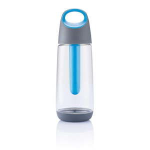 Butelka chłodząca z niebieskim wkładem XD Design Bopp, 700 ml