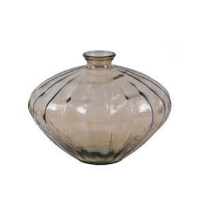 Przydymiony wazon ze szkła z recyklingu Ego Dekor Etnico, 14 l