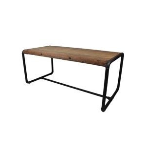 Stół z blatem z drewna akacjowego HSM Collection SoHo, 100x200 cm