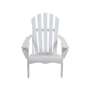 Biały fotel z drewna topoli Santiago Pons