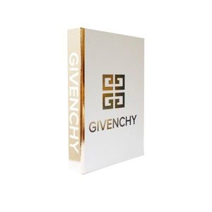 Pudełko dekoracyjne w kształcie książki Piacenza Art Givenchy Blanc