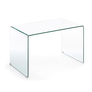 Szklane biurko 70x125 cm Burano – Kave Home