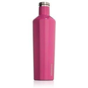 Różowa podróżna butelka termiczna Corkcicle Canteen, 740 ml