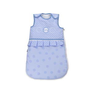 Niebieski śpiwór dla niemowląt Naf Naf Tres Chic, długość 70 cm