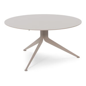 Szarobeżowy metalowy okrągły stolik ø 76 cm Daley – Spinder Design