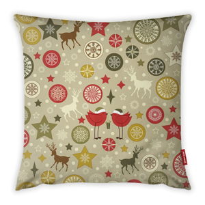 Poszewka na poduszkę Vitaus Christmas Period Cute Pattern, 43x43 cm