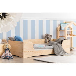 Dziecięce łóżko z drewna sosnowego Adeko Pepe Dan, 80x200 cm