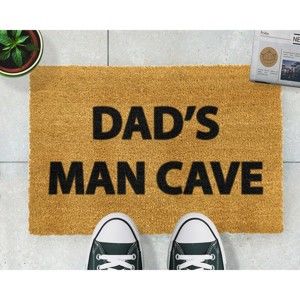 Wycieraczka Artsy Doormats Dad's Mancave, 40x60 cm