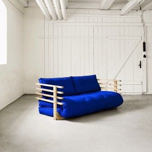 Sofa rozkładana dwuosobowa Karup Funk Natural/Royal