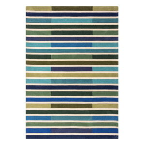 Zielony dywan wełniany 230x160 cm Piano - Flair Rugs