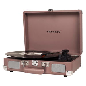 Różowy gramofon Crosley Cruiser Deluxe