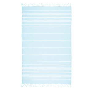 Jasnoniebieski ręcznik z domieszką bawełny Kate Louise Cotton Collection Classic Ice Blue, 100x180 cm