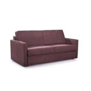 Ciemnoróżowa sofa rozkładana z łóżkiem Softnord Soul