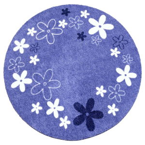 Fioletowy dywan dziecięcy Zala Living Flower, ⌀ 100 cm