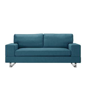 Niebieska sofa 3-osobowa Corinne Cobson Dahlia