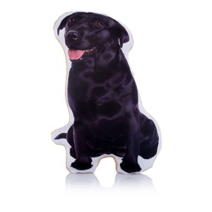 Poduszka z nadrukiem Adorable Cushions Midi Black Labrador