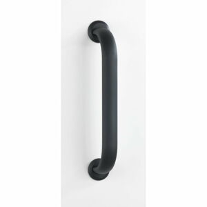 Czarna poręcz łazienkowa Wenko Secura, wys. 47,5 cm