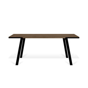 Stół w orzechu 200x100 cm Drift - TemaHome