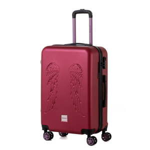 Czerwona walizka Berenice Wingy, 71 l