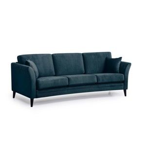 Ciemnoniebieska sofa 3-osobowa Softnord Eden