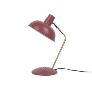 Czerwona lampa stołowa Leitmotiv Hood