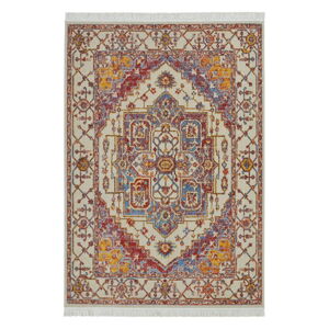 Kolorowy dywan z domieszką bawełny z recyklingu Nouristan, 200x290 cm