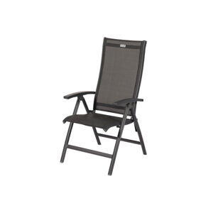Ciemnoszare metalowe krzesło ogrodowe Salvatore – Hartman
