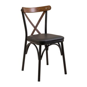 Czarne krzesło Oliver Sandalyer – Kalune Design
