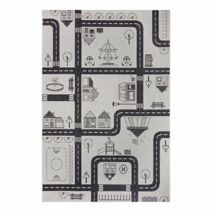 Szary dywan dla dzieci Ragami City, 160x230 cm