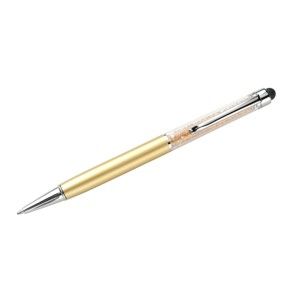 Długopis w kolorze złota z rysikiem i kryształami Swarovski Elements Crystals Touch