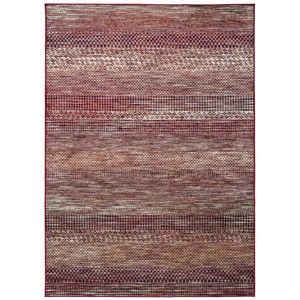 Czerwony dywan z wiskozy Universal Belga Beigriss, 70x110 cm