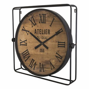 Zegar ścienny z ramką Antic Line Industrielle, ø 60 cm