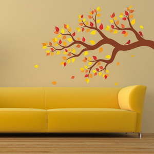 Dekoracyjna naklejka na ścianę Autumn Tree